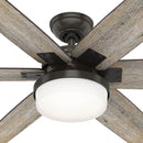 Kaplan Ceiling Fan with Light 64 Inches