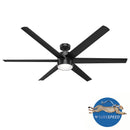 Solaria Exterior Ceiling Fan with LED Light 72 inches