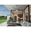 Solaria Exterior Ceiling Fan with LED Light 72 inches