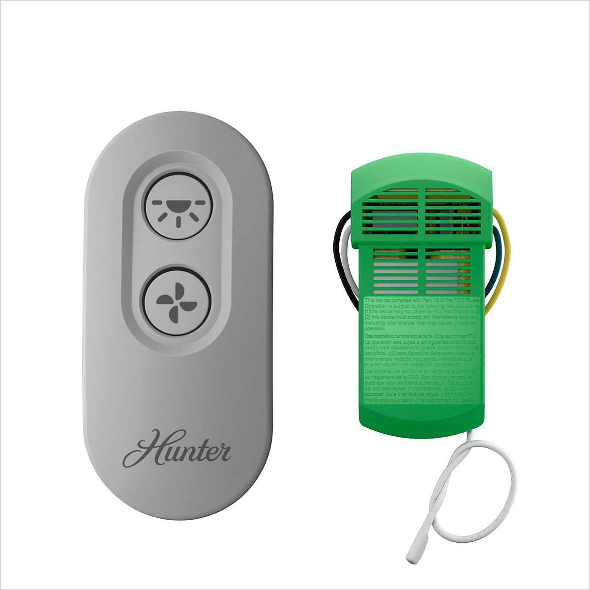Basic Remote Control with ON/OFF Receiver & HUNTER FAN